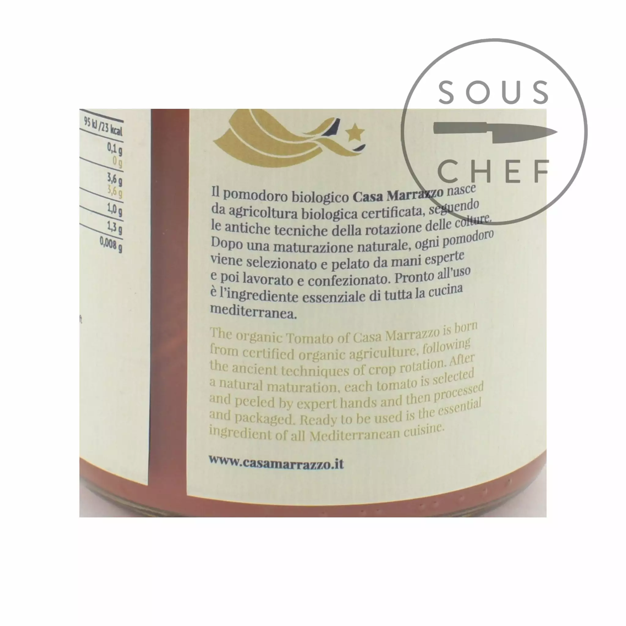 Ingredients Casa Marrazzo Peeled Organic Tomatoes With Basil 540g 4 Ingredients Casa Marrazzo Peeled Organic Tomatoes With Basil 540g