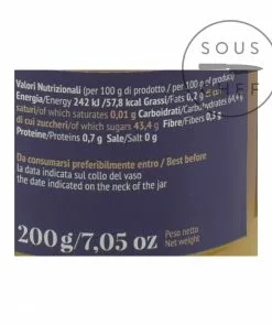 Casa Marrazzo Amalfi Lemon Jam 200g Ingredients