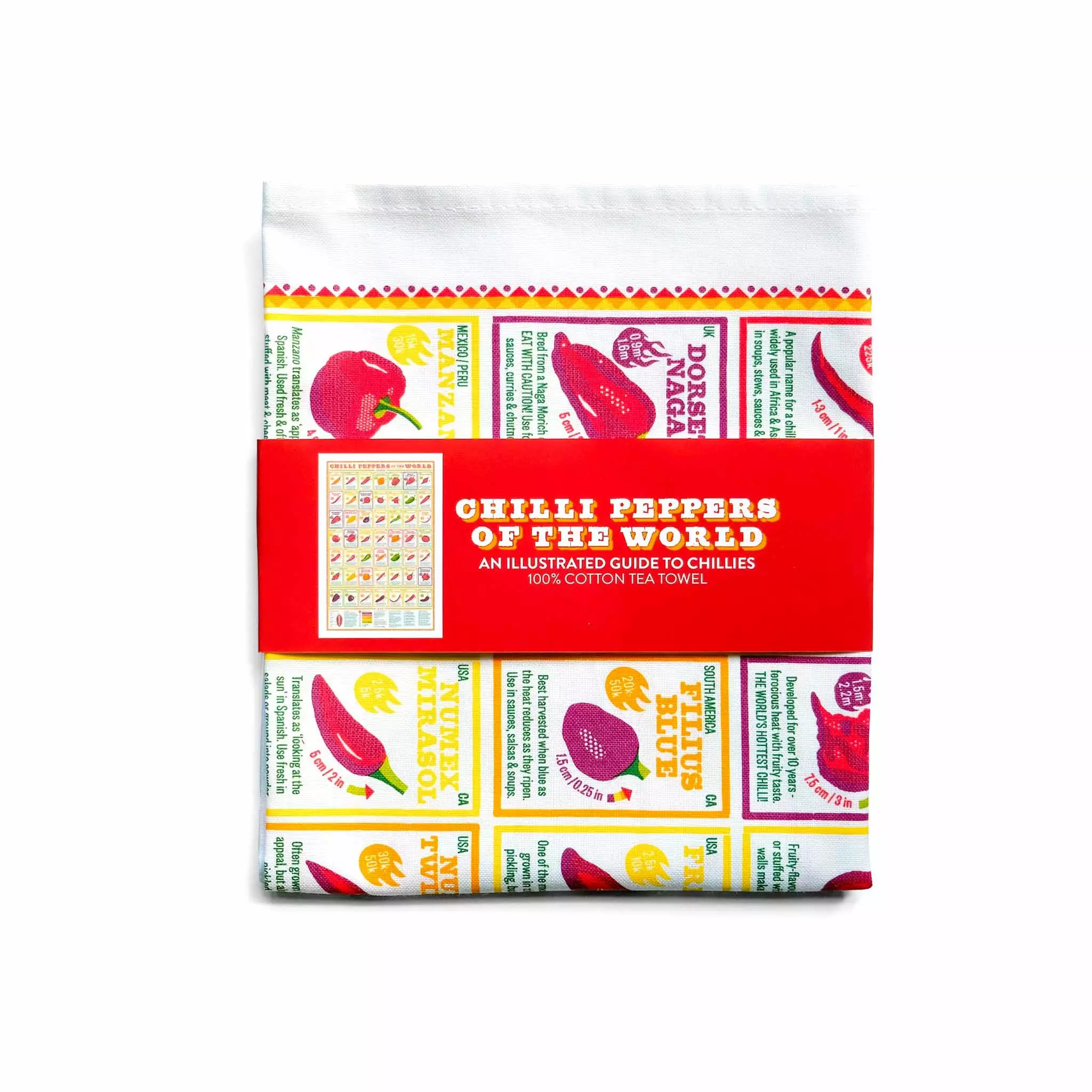 Stuart Gardiner Chilli Peppers Of The World Tea Towel Kitchen Linen 4 Stuart Gardiner Chilli Peppers Of The World Tea Towel Kitchen Linen