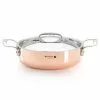 Damaged Box De Buyer Inocuivre Copper Saute Pan With Stainless Steel Handle And Lid 28cm Special Offers 2 Damaged Box De Buyer Inocuivre Copper Saute Pan With Stainless Steel Handle And Lid 28cm Special Offers