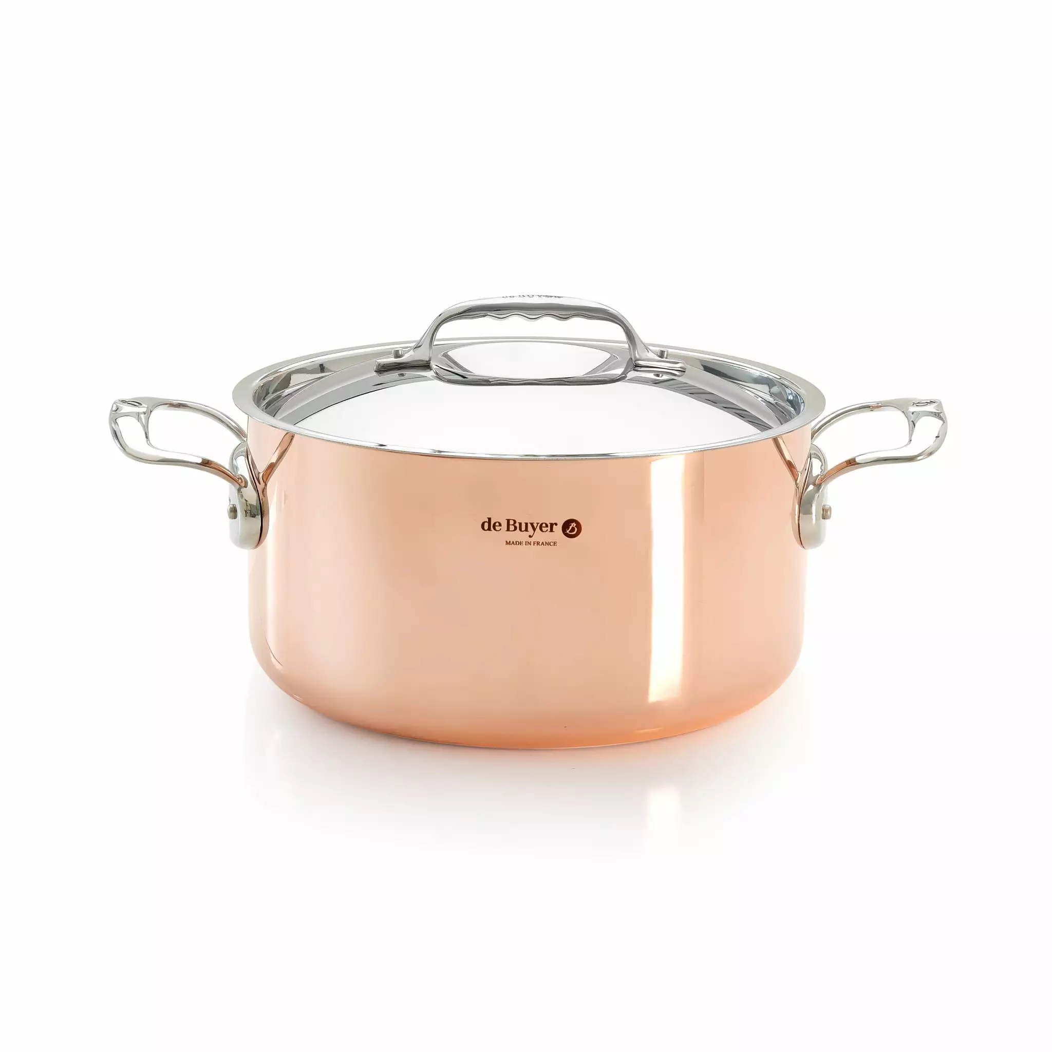 Cookware De Buyer Inocuivre Copper Stockpot 24cm 3 Cookware De Buyer Inocuivre Copper Stockpot 24cm