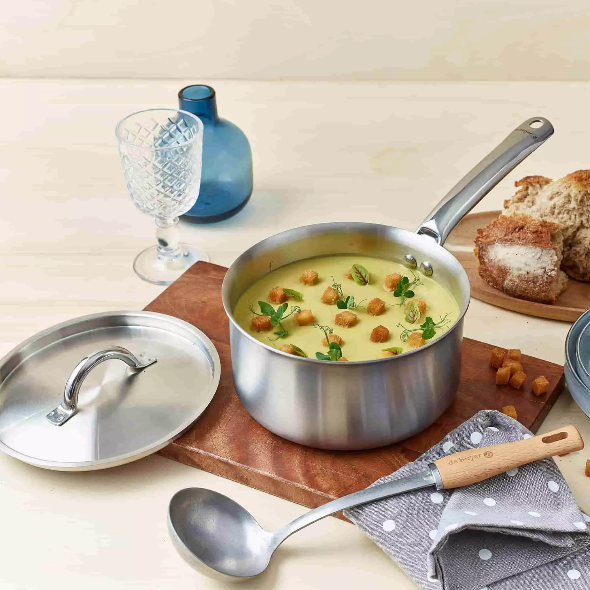 De Buyer Alchimy Saucepan 18cm Cookware 5 De Buyer Alchimy Saucepan 18cm Cookware