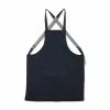 Dutchdeluxes Canvas Suspender Apron In Dark Blue 2 Dutchdeluxes Canvas Suspender Apron In Dark Blue