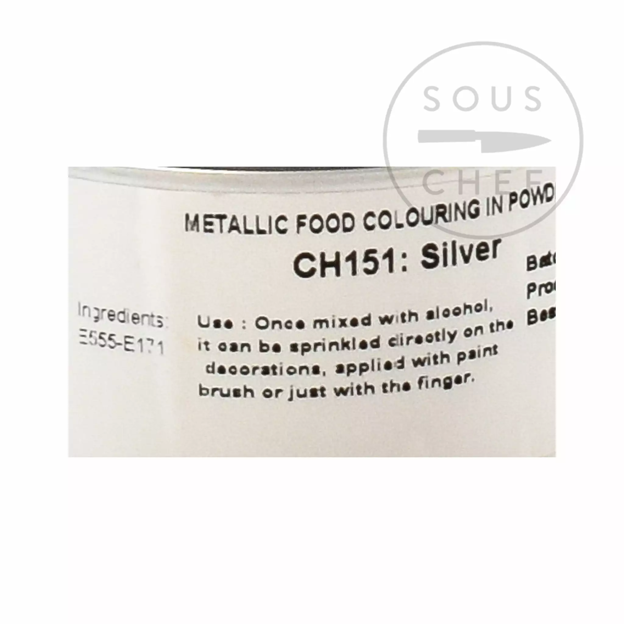 Deco Relief Ingredients Edible Silver Shimmer Dust 25g 4 Deco Relief Ingredients Edible Silver Shimmer Dust 25g