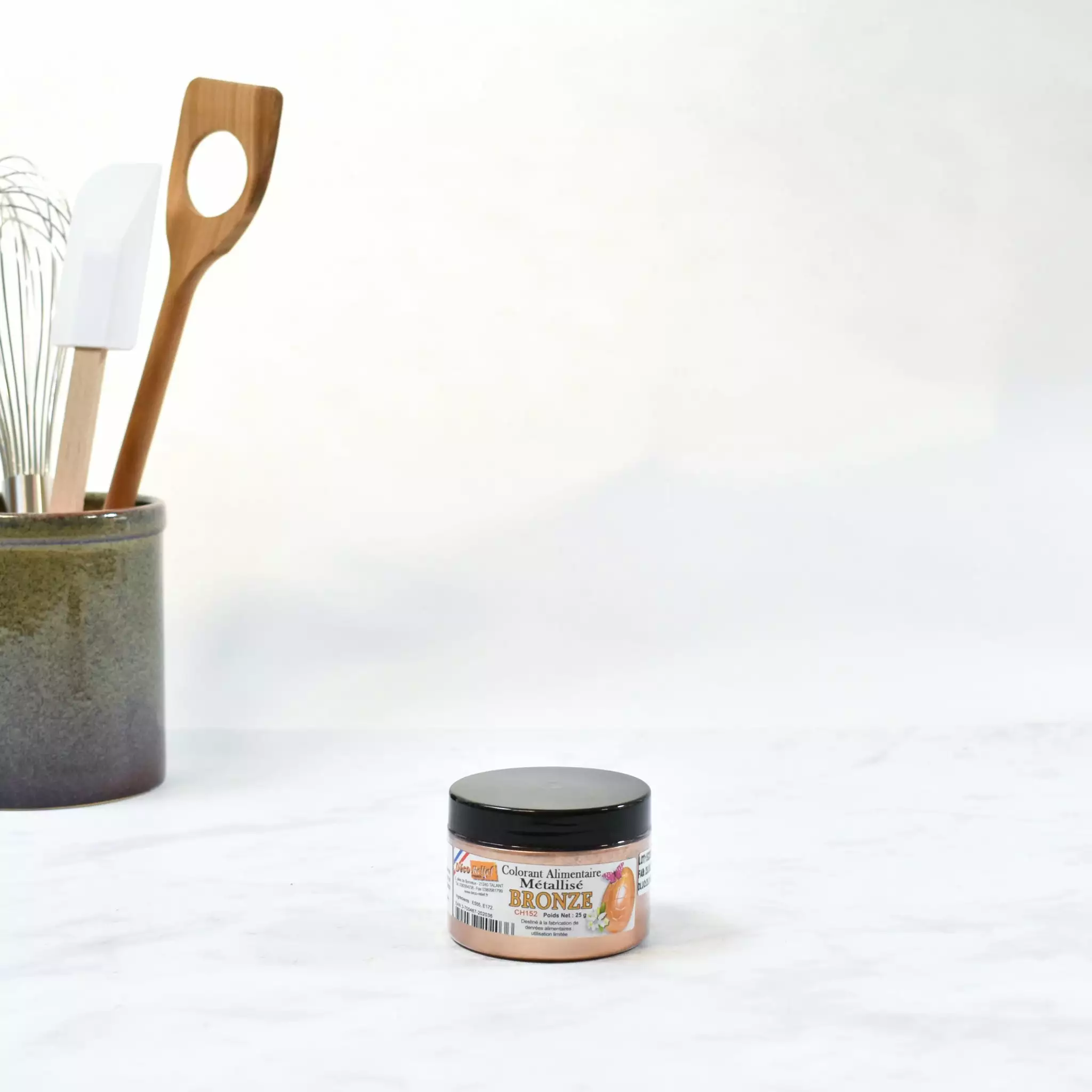 Deco Relief Flavours & Colours Edible Bronze Shimmer Dust 25g 5 Deco Relief Flavours & Colours Edible Bronze Shimmer Dust 25g