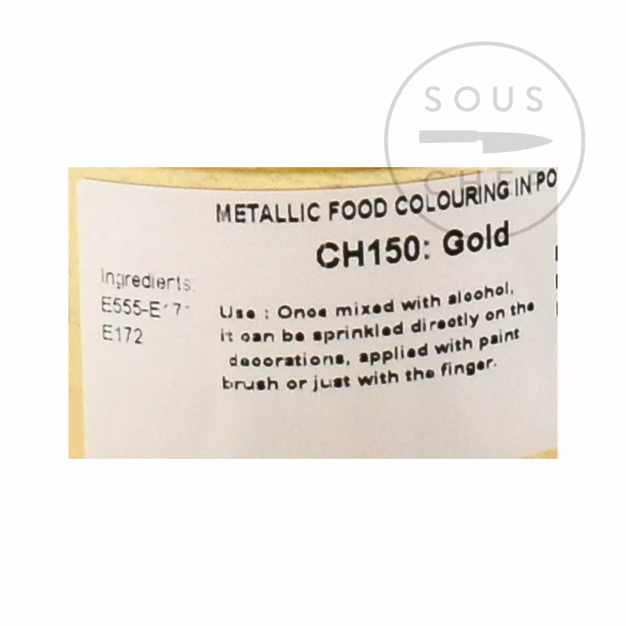 Deco Relief Edible Gold Shimmer Dust 25g Ingredients 7 Deco Relief Edible Gold Shimmer Dust 25g Ingredients