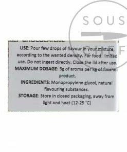 Deco-Relief Natural Concentrated Raspberry Flavour 30ml Ingredients