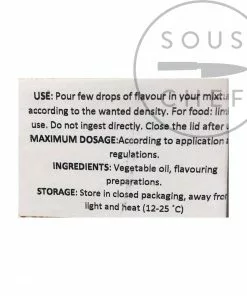 Deco-Relief Natural Concentrated Mandarin Flavour 30ml Ingredients