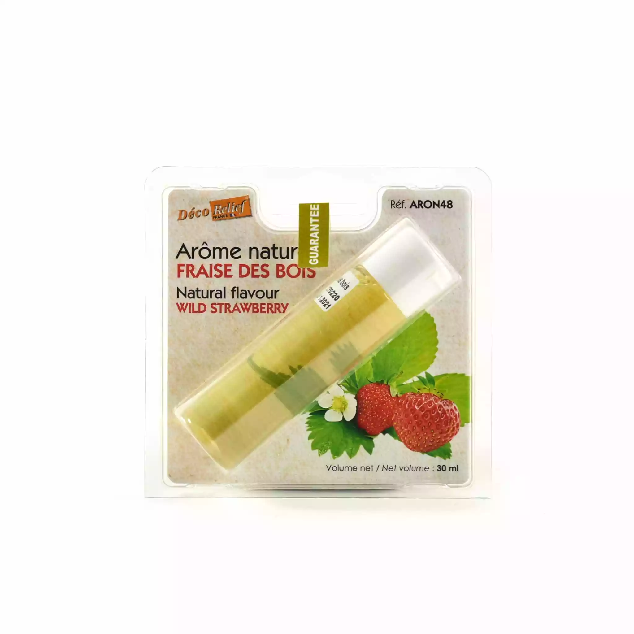 Deco-Relief Natural Concentrated Wild Strawberry Flavour 30ml Ingredients 3 Deco-Relief Natural Concentrated Wild Strawberry Flavour 30ml Ingredients