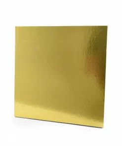 Deco-Relief Square Cake Board Gold 10pc Cookware 6 Deco-Relief Square Cake Board Gold 10pc Cookware