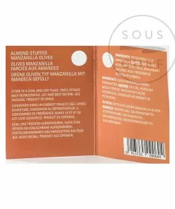 Ole Olives Manzanilla Olives Stuffed With Almond 580g 7 Ole Olives Manzanilla Olives Stuffed With Almond 580g