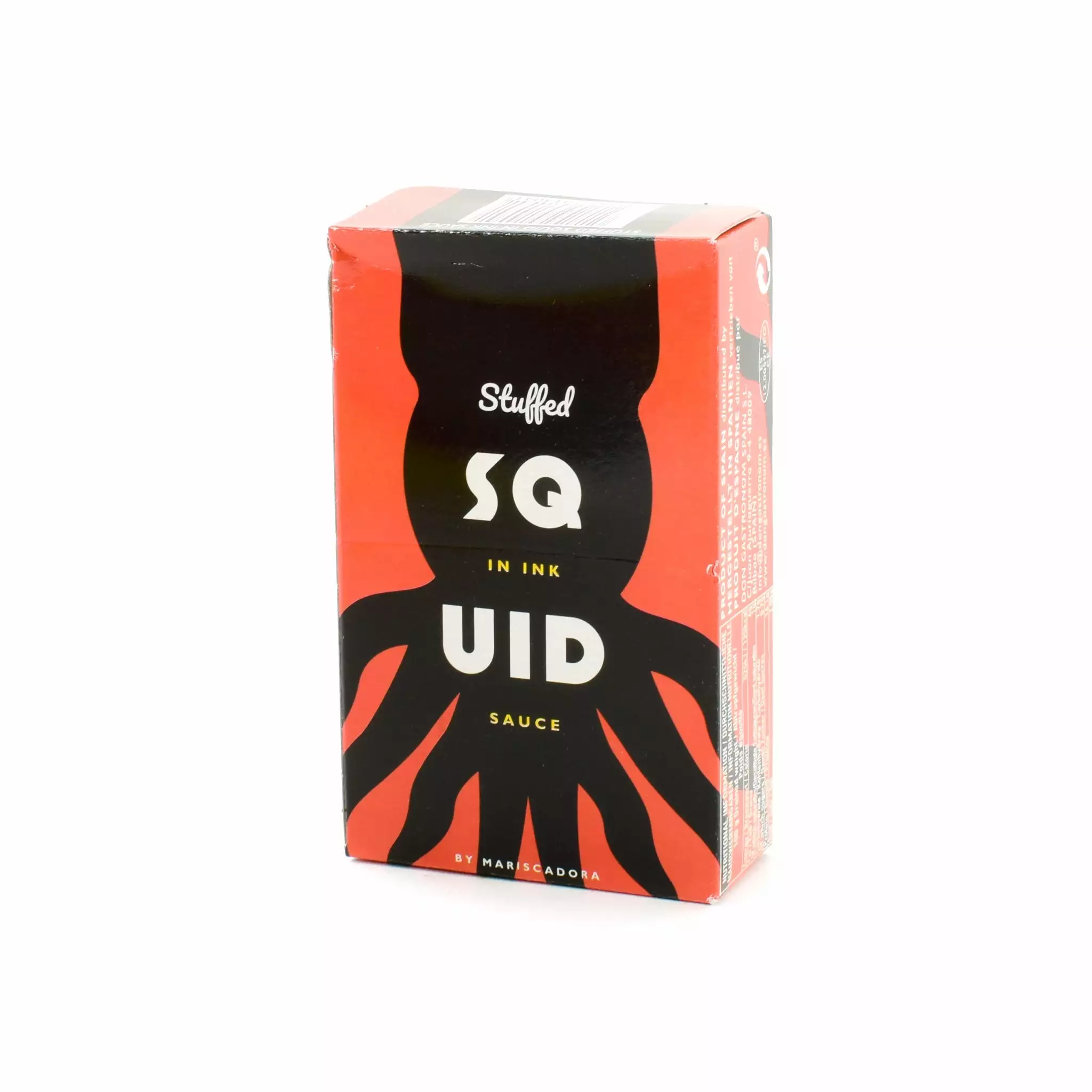 Don Gastronom Stuffed Squids In Ink Sauce (4-6 Pieces) 110g Ingredients 3 Don Gastronom Stuffed Squids In Ink Sauce (4-6 Pieces) 110g Ingredients