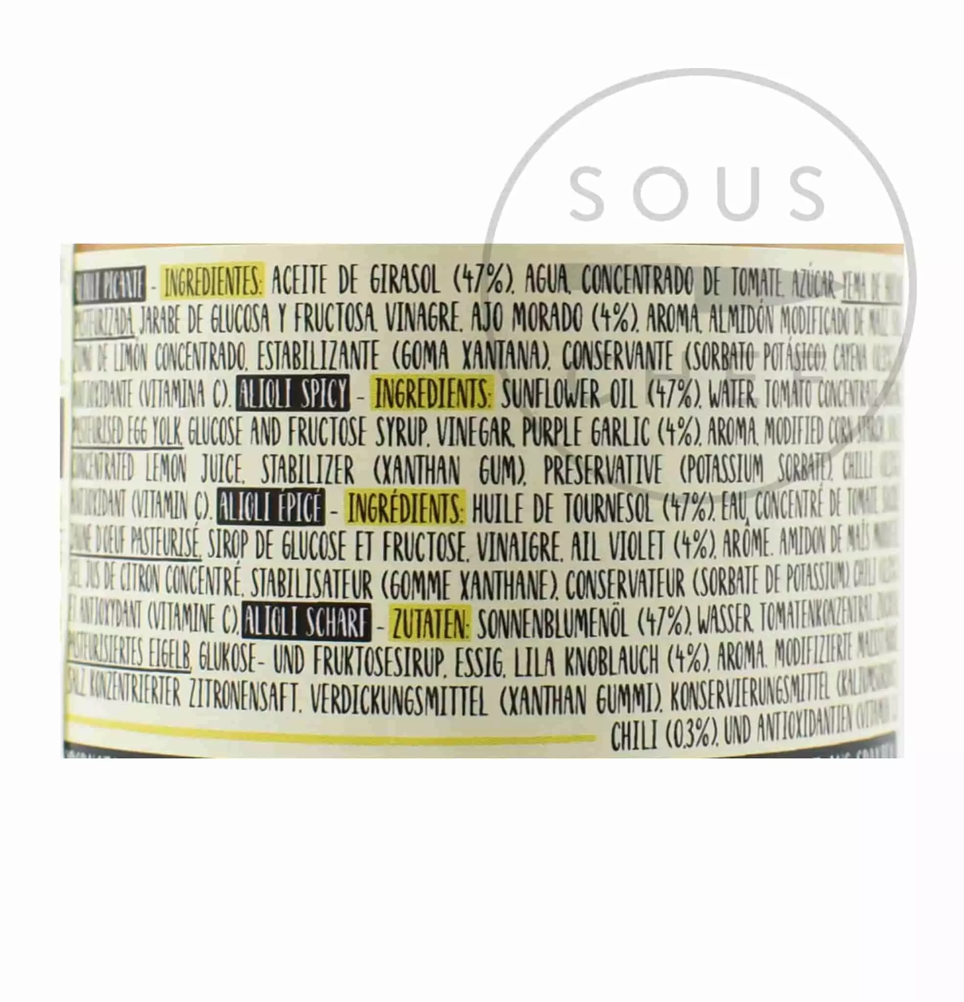 Don Gastronom Spicy Alioli 140g 5 Don Gastronom Spicy Alioli 140g