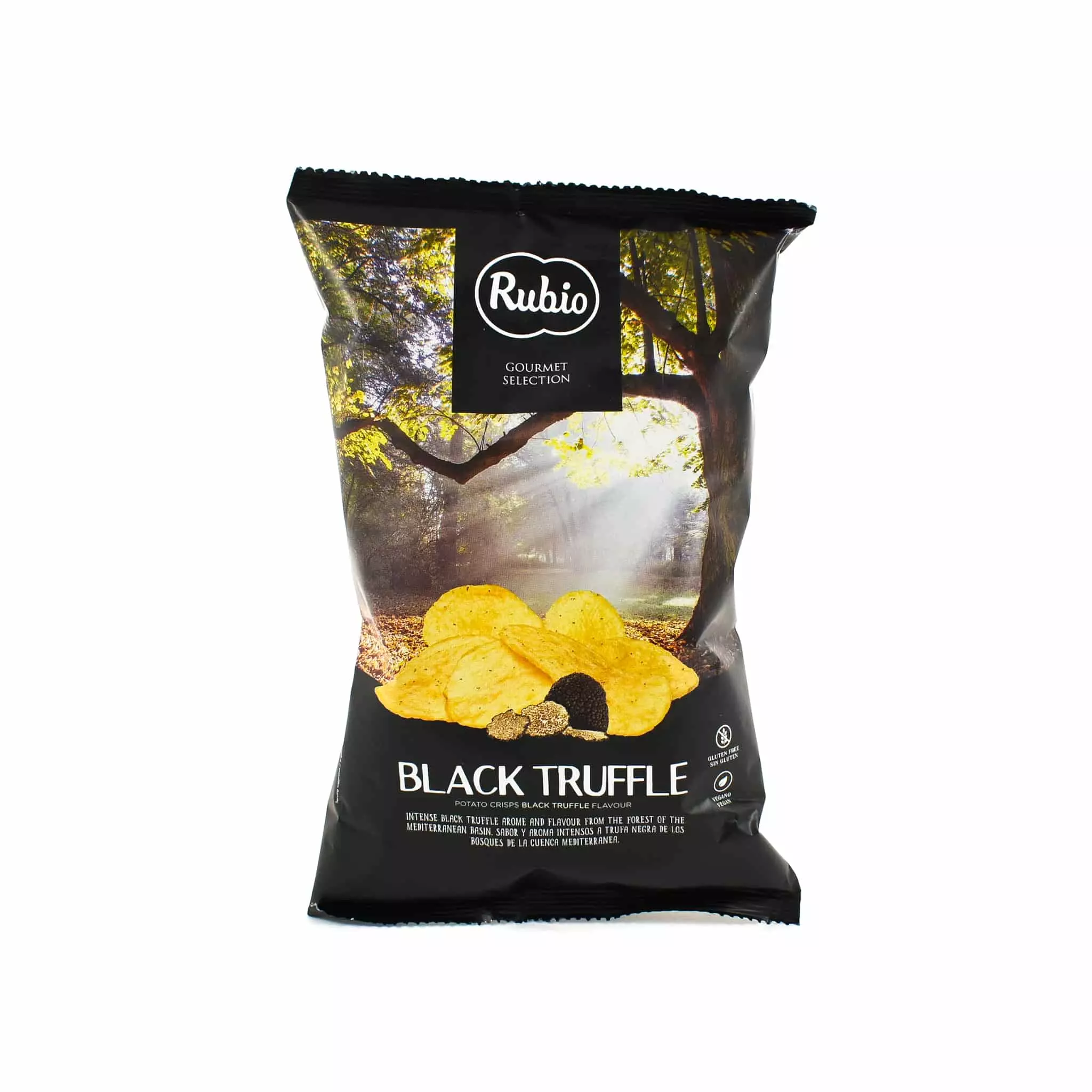 Rubio Black Truffle Crisps 110g 3 Rubio Black Truffle Crisps 110g