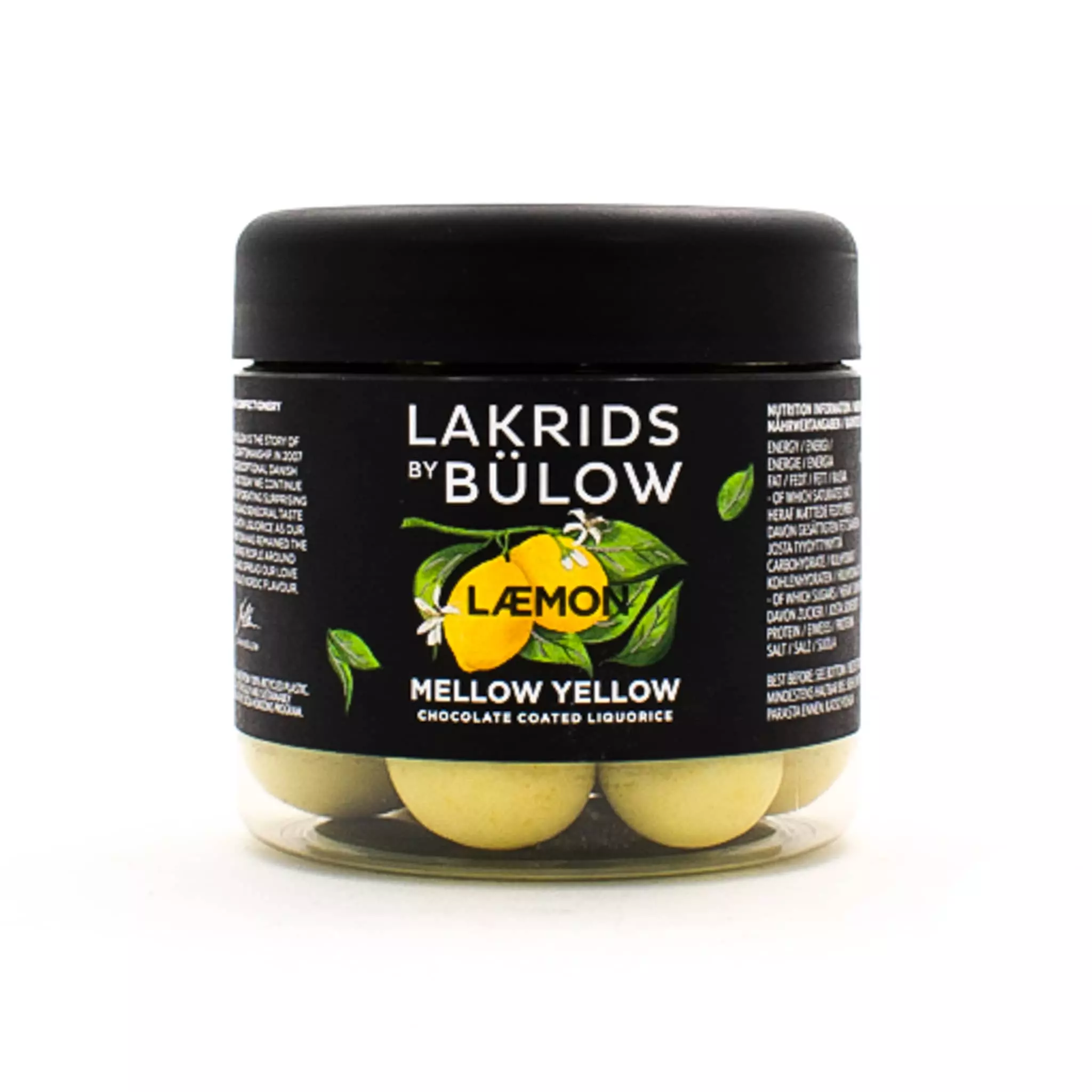 Lakrids Baerries - Læmon Mellow Yellow Liquorice 125g 3 Lakrids Baerries - Læmon Mellow Yellow Liquorice 125g
