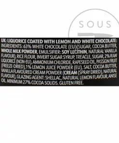 Lakrids Baerries - Læmon Mellow Yellow Liquorice 125g