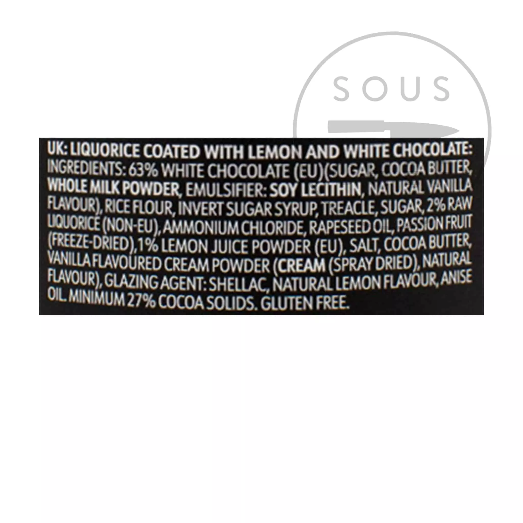 Lakrids Baerries - Læmon Mellow Yellow Liquorice 125g 4 Lakrids Baerries - Læmon Mellow Yellow Liquorice 125g