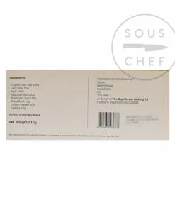 Big Cheese Ingredients The Big Vegan Cheese Making Kit