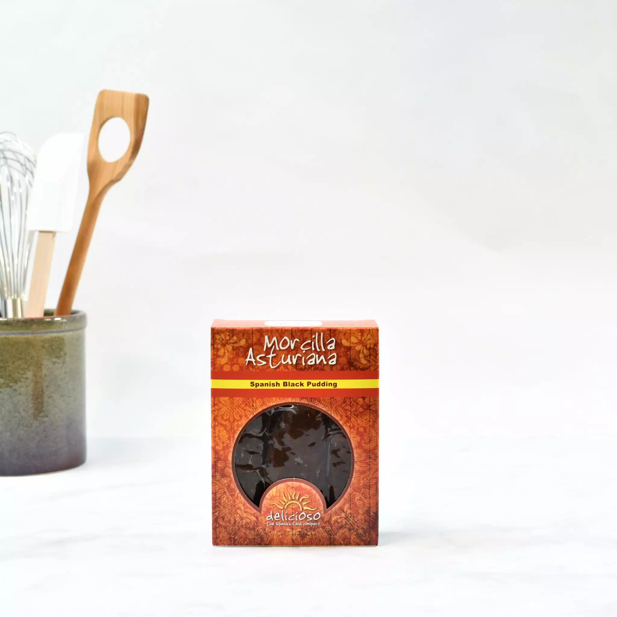 Delicioso Ingredients Smoked Asturian Morcilla 250g 4 Delicioso Ingredients Smoked Asturian Morcilla 250g