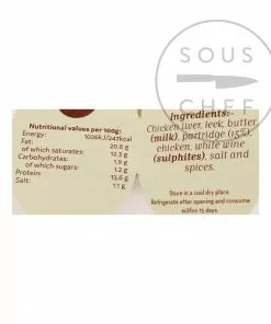La Cuna Ingredients Partridge Pate 175g 5 La Cuna Ingredients Partridge Pate 175g