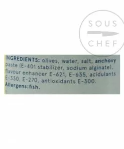 Pujado Solano Manzanilla Olives With Anchovy 350g 10 Pujado Solano Manzanilla Olives With Anchovy 350g