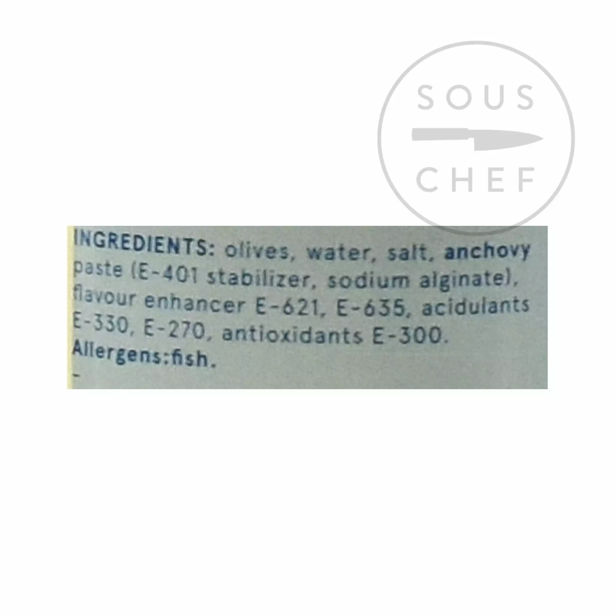 Pujado Solano Manzanilla Olives With Anchovy 350g 6 Pujado Solano Manzanilla Olives With Anchovy 350g