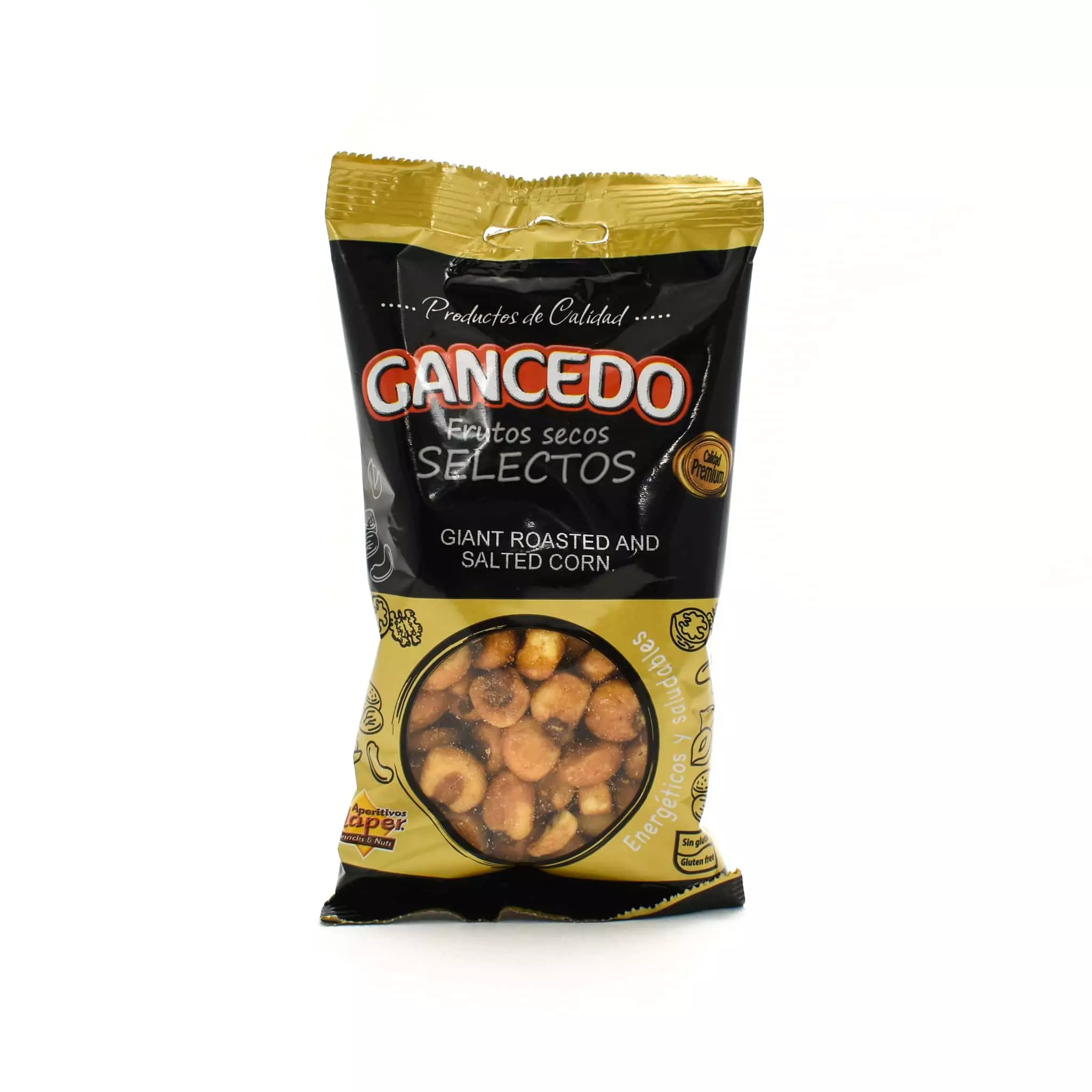 Gancedo Ingredients Kikones - Roasted Corn Snack 6 X 100g 4 Gancedo Ingredients Kikones - Roasted Corn Snack 6 X 100g
