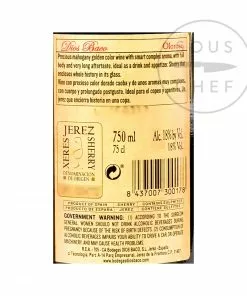Dios Baco Oloroso Sherry 750ml Ingredients