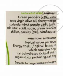 Delicioso Salsa Mojo Verde 165g