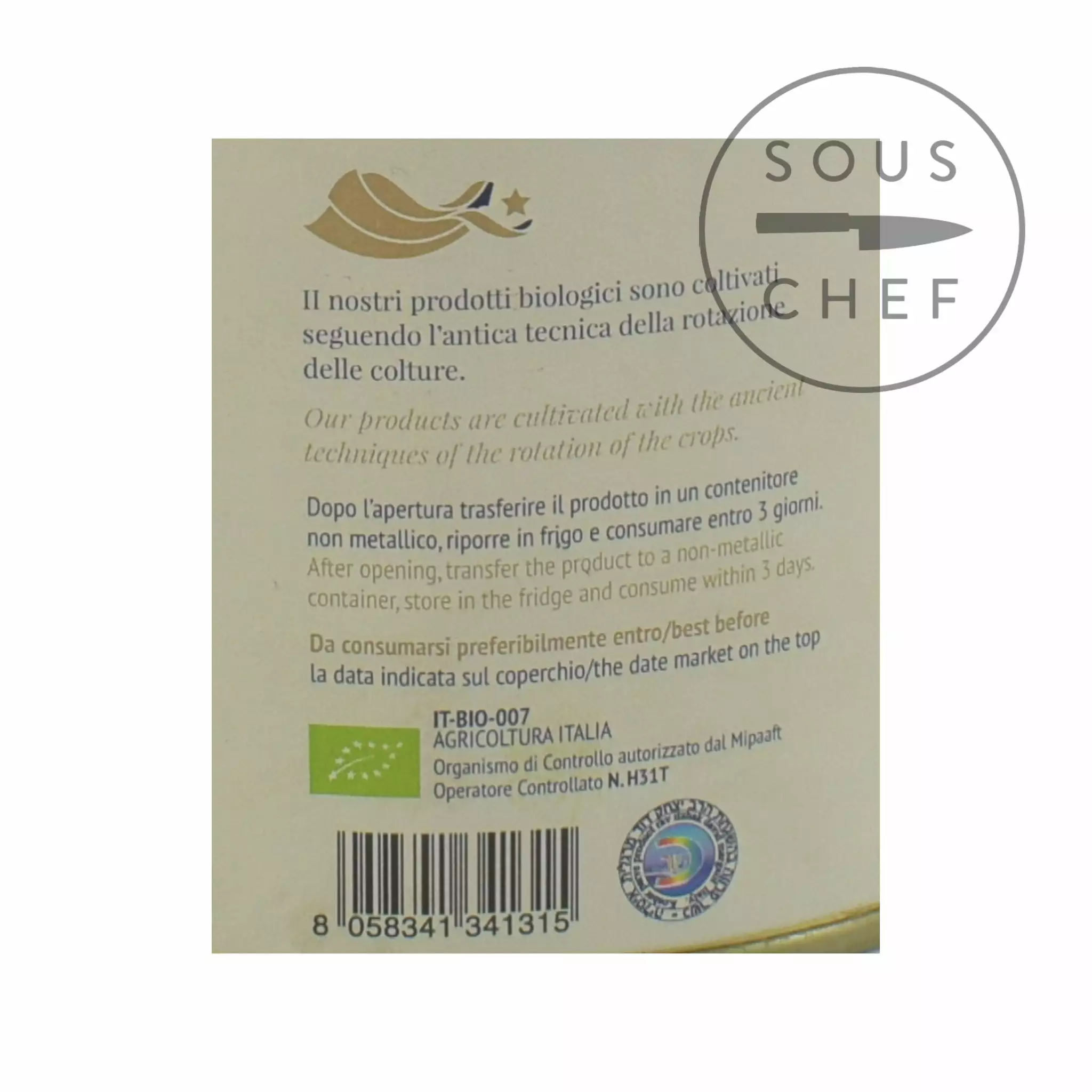 Ingredients Casa Marrazzo Organic Italian Broccoli "Friarielli" 420g 5 Ingredients Casa Marrazzo Organic Italian Broccoli "Friarielli" 420g