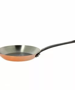 Cookware De Buyer Prima Matera Induction-Compatible Copper Frying Pan