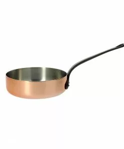 De Buyer Prima Matera Induction-Compatible Copper Saute Pan - Straight Cookware