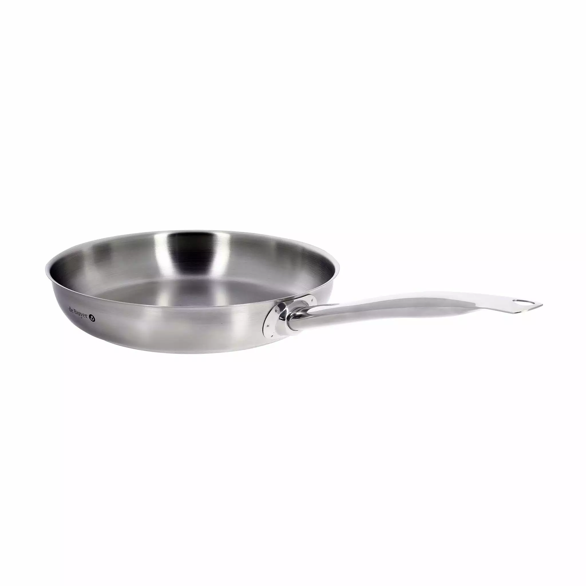 De Buyer Prim Appety Stainless Steel Frying Pan 24cm Cookware 3 De Buyer Prim Appety Stainless Steel Frying Pan 24cm Cookware