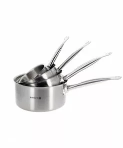 De Buyer Prim Appety Stainless Saucepan Set Cookware
