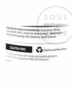 Essential Cuisine Duck Glace 600g Ingredients