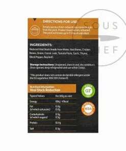 Ingredients Essential Cuisine Signature Veal Stock Reduction 1 Litre 5 Ingredients Essential Cuisine Signature Veal Stock Reduction 1 Litre