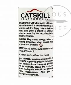 Catskills Mineral Oil For Chopping Boards 227ml Cookware