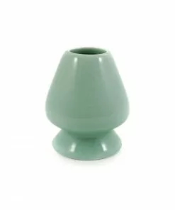 Kiji Stoneware & Ceramics Green Matcha Whisk Holder