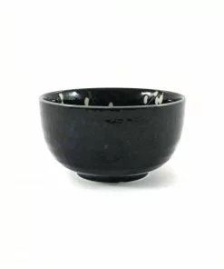 Kiji Stoneware & Ceramics Blue Sakura Rice Bowl 13cm Tableware