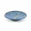 Kiji Stoneware & Ceramics Tableware Blue Sakura Side Plate 22.5cm 1 Kiji Stoneware & Ceramics Tableware Blue Sakura Side Plate 22.5cm