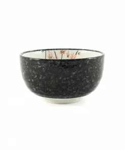 Kiji Stoneware & Ceramics Tableware Maple Leaf Rice Bowl 13cm