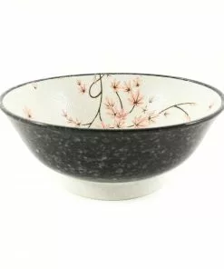 Kiji Stoneware & Ceramics Maple Leaf Ramen Bowl Tableware