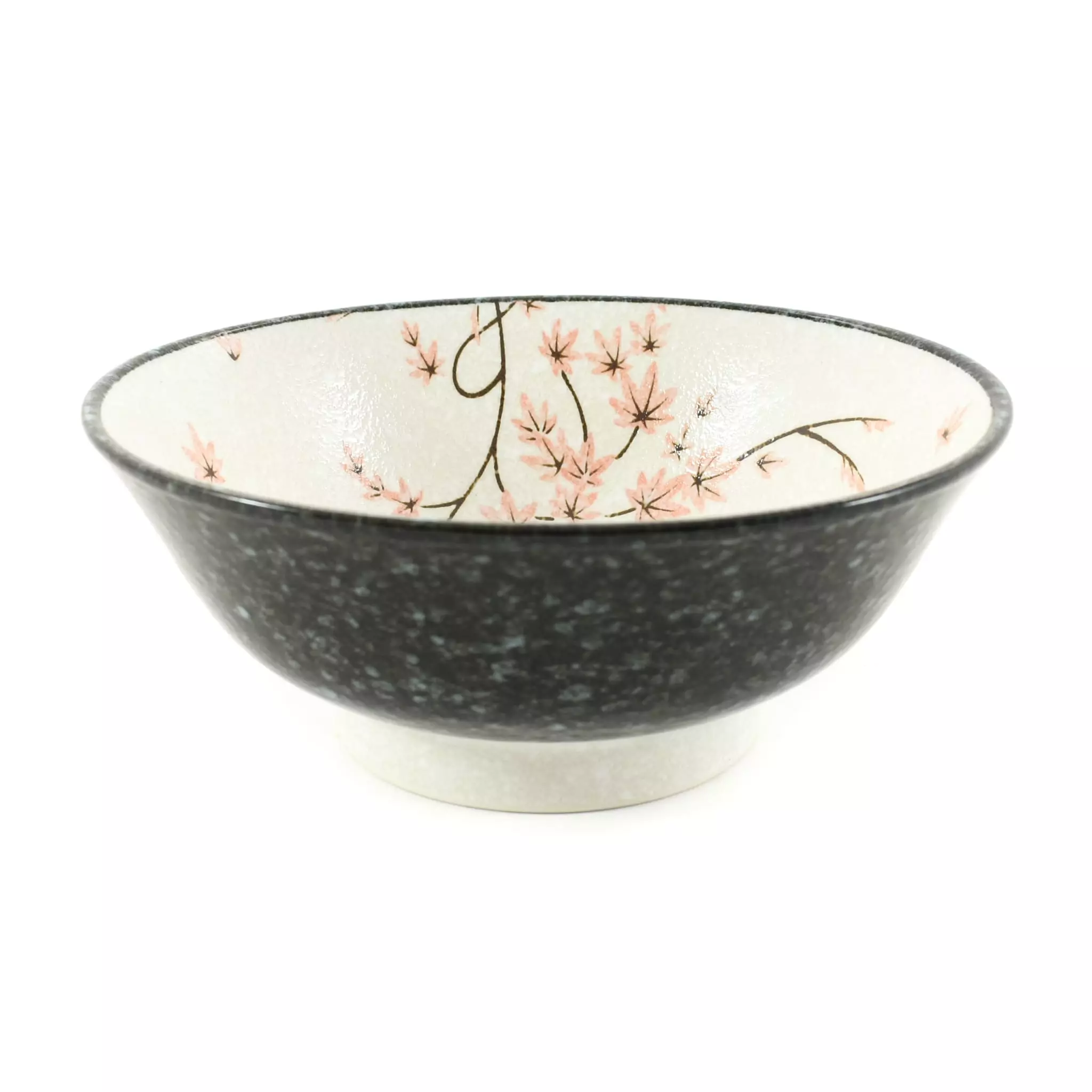 Kiji Stoneware & Ceramics Maple Leaf Ramen Bowl Tableware 4 Kiji Stoneware & Ceramics Maple Leaf Ramen Bowl Tableware