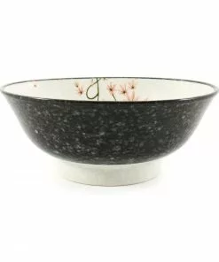 Kiji Stoneware & Ceramics Maple Leaf Ramen Bowl Tableware