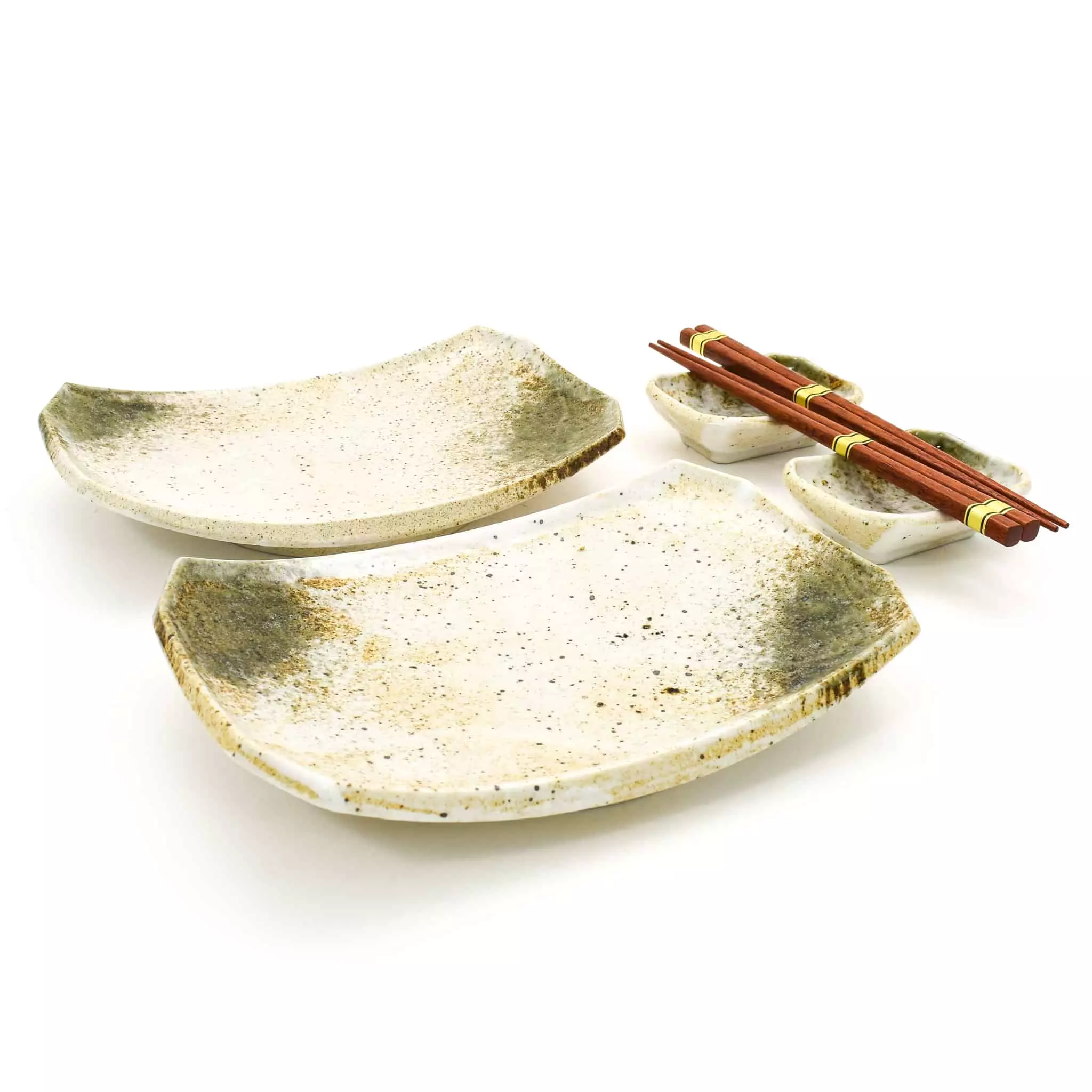Kiji Stoneware & Ceramics Yukishino Sushi Set Tableware 3 Kiji Stoneware & Ceramics Yukishino Sushi Set Tableware