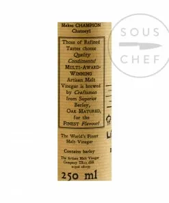 Artisan Malt Vinegar Company Artisan Malt Vinegar 250ml Ingredients