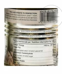 Acquerello Aged Carnaroli Rice 500g Ingredients