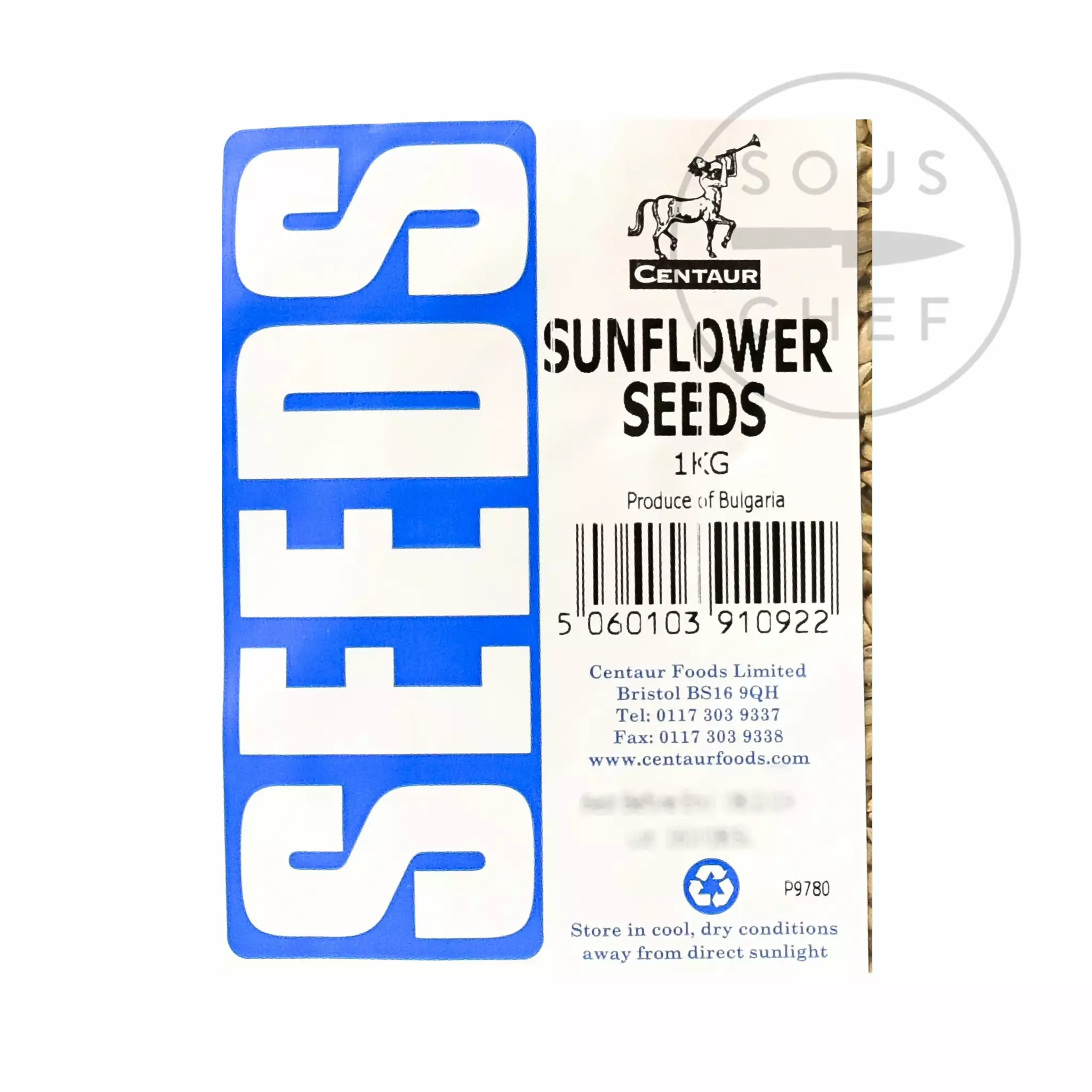 Centaur Sunflower Seeds 1kg 4 Centaur Sunflower Seeds 1kg