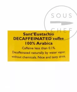 Sant 'Eustachio Il Caffe Sant'Eustachio Decaffeinated Coffee Beans 250g Ingredients 9 Sant 'Eustachio Il Caffe Sant'Eustachio Decaffeinated Coffee Beans 250g Ingredients
