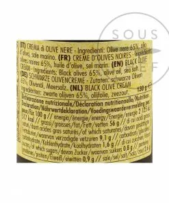 La Favorita Black Olive Cream 130g